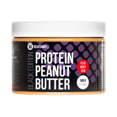 BLACK EDITION - Protein Peanut Butter ochucené