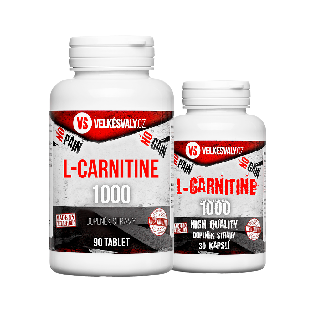1+1 ZDARMA L-Carnitine - celkem 120 000