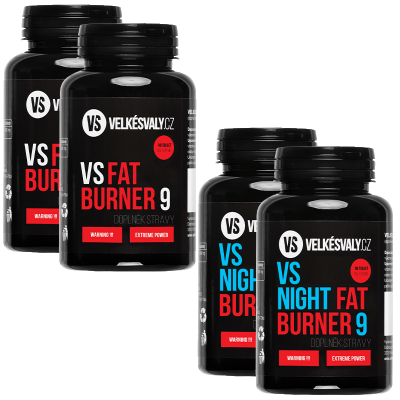 Denní + Noční Spalovač tuku VS Fat Burner 9