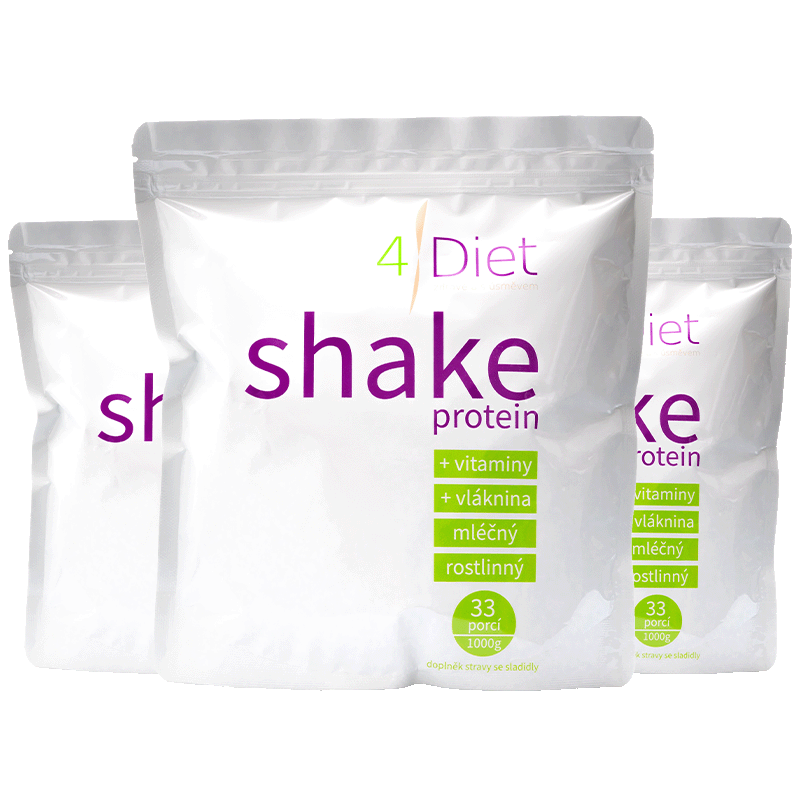 99 porcí Diet Shake Protein - 3000g