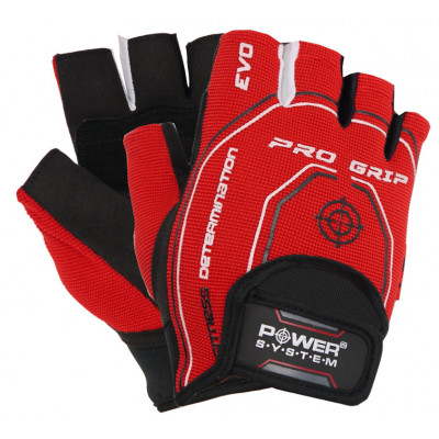 Fitness Rukavice Pro Grip Evo - červená