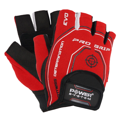 Fitness Rukavice Pro Grip Evo - červená