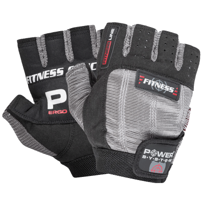 Rukavice Gloves Fitness - šedá