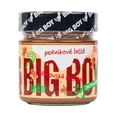 BIG BOY Perníkové latté Lískovo mandlový krém