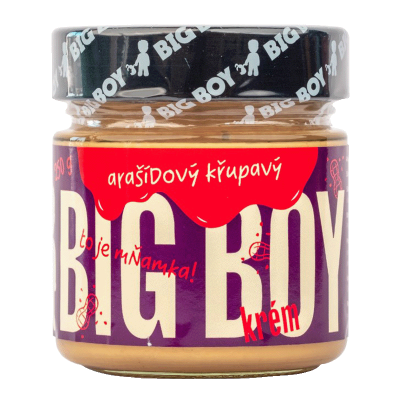 BIG BOY - Arašídový krém křupavý