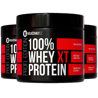 3x 100% Whey Protein XT malý