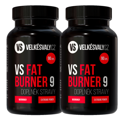 1+1 Sleva Spalovač tuku VS Fat Burner 9