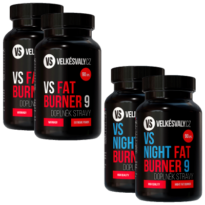 Denní + Noční Spalovač tuku VS Fat Burner 9