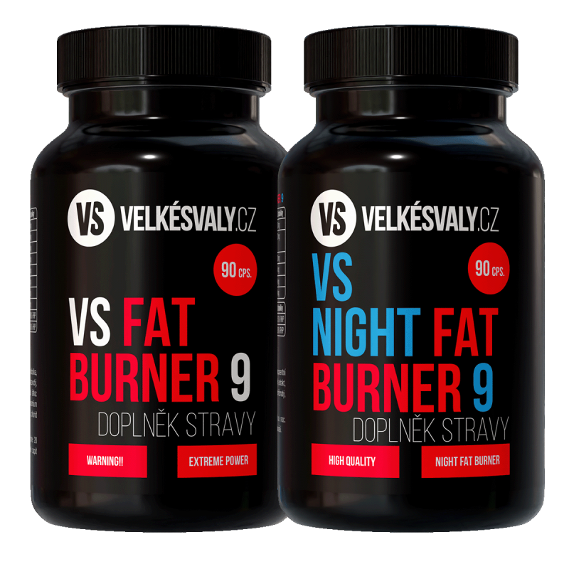 Denn&iacute; + Nočn&iacute; Spalovač tuku VS Fat Burner 9