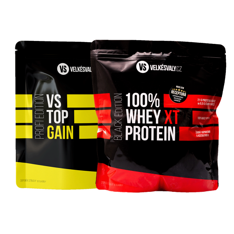 100% Whey protein XT + New Top Gain