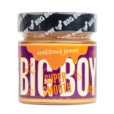BIG BOY Arašídový krém super smooth