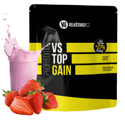 Výhodněji - 1849 - Gainer New Top Gain 20 Jahoda - 1000 g