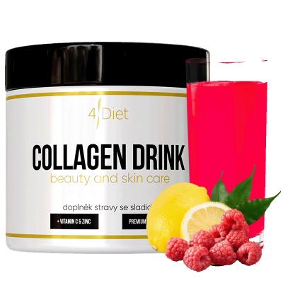 Výhodněji - Collagen drink Malina-citrón - 300g