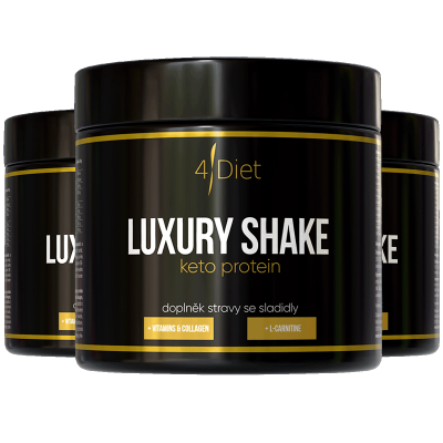 3x Diet Shake Protein Luxury v dóze