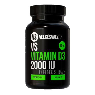 Výhodněji - Vitamin D3 2000 IU - 90 tbl