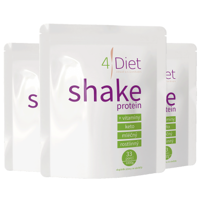 99 porcí Diet Shake Protein - 3000g