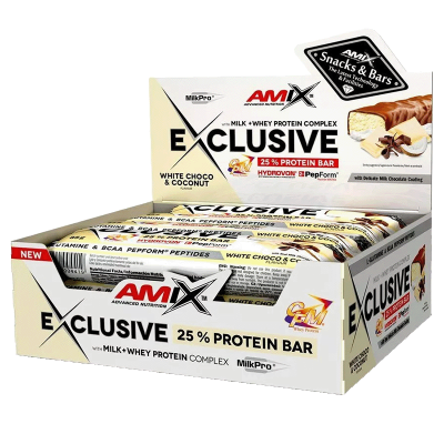 12x Exclusive Protein Bar 85g MIX