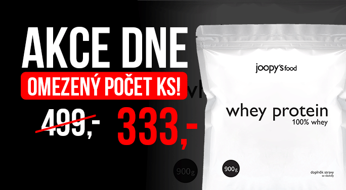 DENNÍ AKCE - joopy’s whey protein - 900g čokoláda